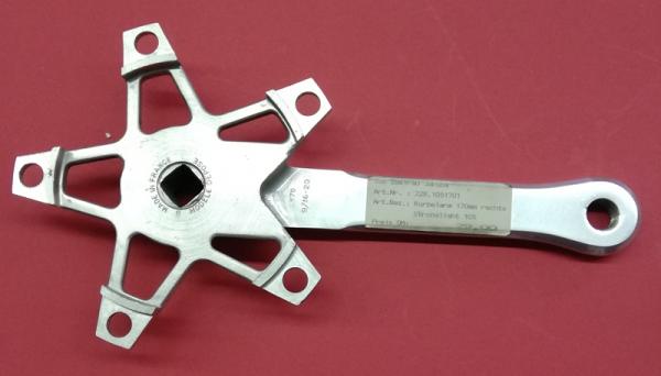 KURBELARM STRONGLIGHT 105, 4-KANT, 170 MM, RECHTS
